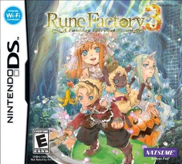 Rune Factory 3 - A Fantasy Harvest Moon (USA) box cover front